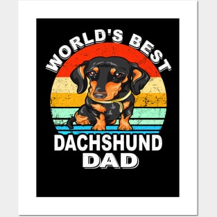 World's Dachshund Dad Vintage Posters and Art